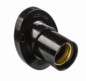 Патрон Е-27 карболитовый настенный ФП-02 IN HOME