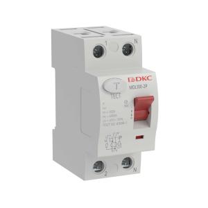 УЗО 2P 25A 300mA ВДТ MAX MDL100 тип АC DKC YON max