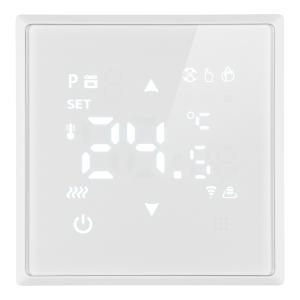 Терморегулятор Wi-Fi 250В 3500Вт С/У Белый фарфор Эмили