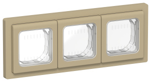 Рамка 3-я IP55 Хаки FLITE