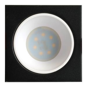 Светильник встраиваемый  DL3112 потолочный MR16 G5.3  черный + белый Feron