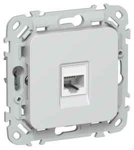 Розетка RJ45 кат.5Е UTP С/У Жемчуг FLITE