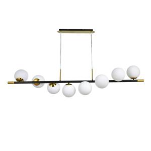 Подвесная люстра Alcor A2224SP-8BK Arte Lamp