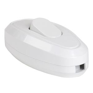 Выключатель для бра на шнур 1-кл. разборный, белый IEK