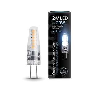Лампа светодиодная Gauss G4 2W 220V 4100K