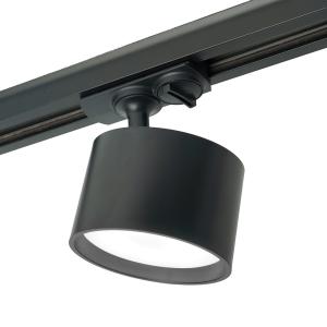 Светильник трек под лампу GX53 черный 1фаз AL143 Feron