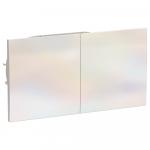 Розетка 2-м 16А С/У З/К со штор.со сдвиж.крышкой Жемчуг AtlasDesign