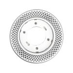 Светильник встраиваемый со светодиодной подсветкой 15Вт GX53 белый PGX53d MN23- White Jazzway