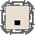 Информационная розетка RJ 45 - категория 6 - UTP Слоновая кость Legrand INSPIRIA