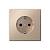 Розетка 1-м 16А С/У З/К Песочный ArtGallery