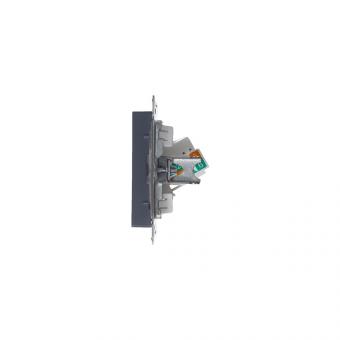 Розетка RJ45 кат.5Е С/У Грифель AtlasDesign