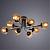 Потолочная люстра A2716PL-8BK Arte Lamp