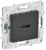 Розетка HDMI С/У Графит Skandy