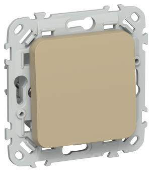 Переключатель 1-кл 10А С/У перекрестный Хаки FLITE
