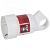 Розетка 2К+З с кольцом (50191) белая Legrand